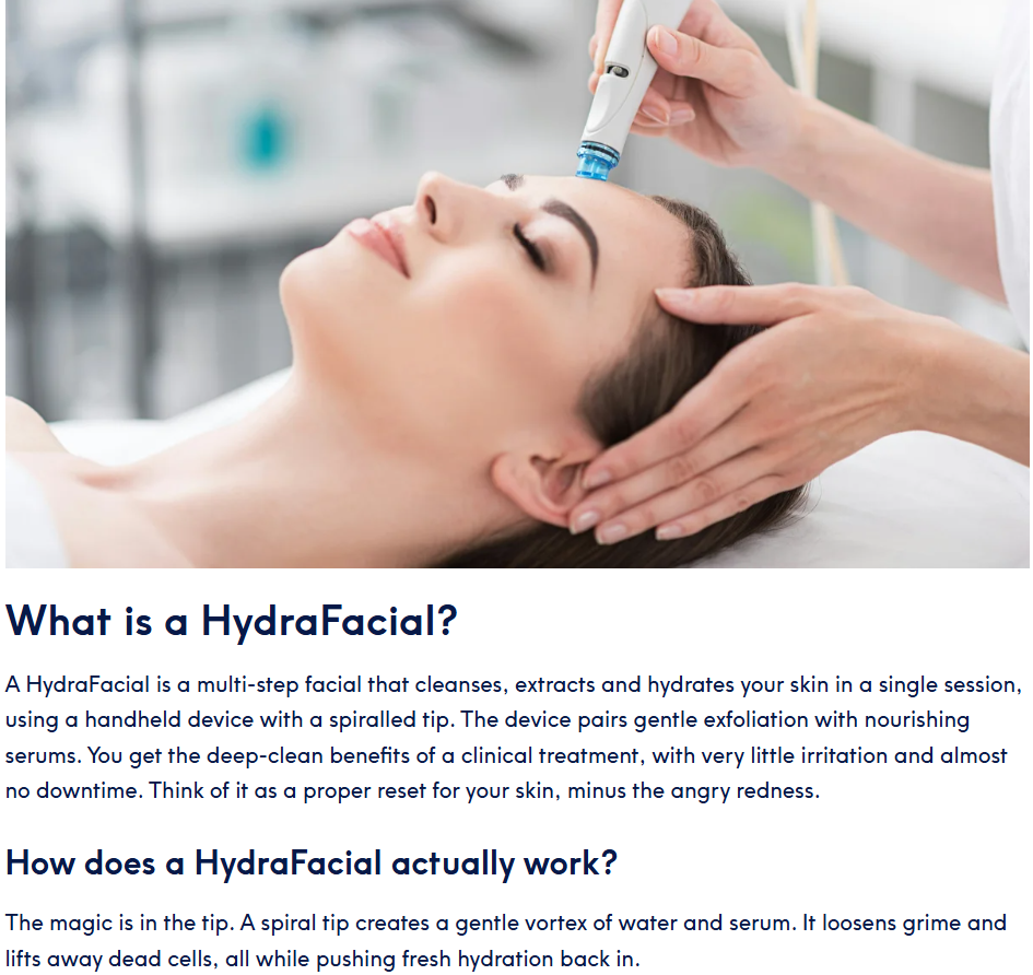 Hydrafacial - The Treatment Files